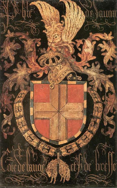 COUSTENS, Pieter Coat-of-Arms of Philip of Savoy dg Norge oil painting art
